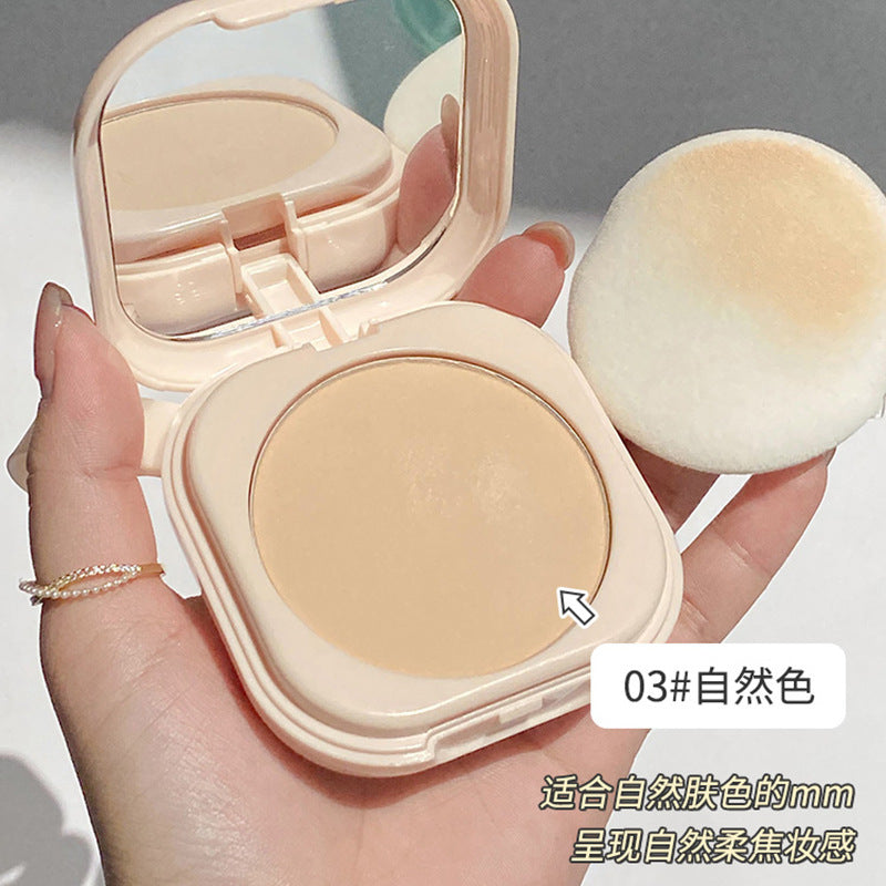 Novo light mist luxurious makeup setting powder oil control microdermabrasion concealer long-lasting non-stick powder non-removing makeup wet and dry dual-use powder bottom