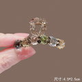 Casualeasiest for match rhinestone gripper female elegantfashion back of head half-tied gripper hair clip new arrivalkorean style side clip headwear