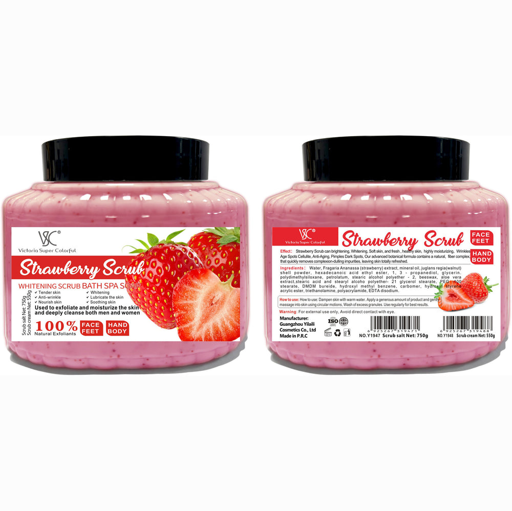 exclusive body scrub 550g exfoliating chicken skin whole body whitening deep cleansing bath spa