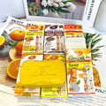 foreign trade english packaging papaya vc brightening soap fragrance bath carrot soap wholesale