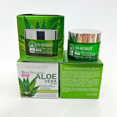 aloe vera moisturizing cream 50g, nourishing essence cream, brightening skin tone massage cream, aloe vera face cream - wholesale for export
