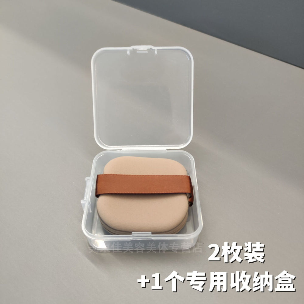 Little girl chocolate biscuit powder puff super soft and compliant wet and dry dual use air cushion powder puff liquid foundation sponge makeup powder puff