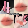 Gege bear pink mist fluffy lip mud female velvet matte matte low saturation pseudo-no makeup fall and winter whitening lip glaze