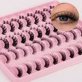 Carefully selected* 20 pairs of false eyelashes across borders, european and american thick stereo d-curved russian eyelashes qingdao wholesale factory