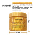 foreign trade 24k gold collagen repair sleeping mask firming hydrating moisturizing cream smear mask 220