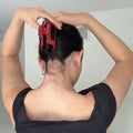 Soft silicone shark clip security hair clip back of head clip female anti-fall 2025new arrival ponytail clip headwear