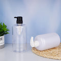 Shampoo and shower gel empty bottles, push-type large-capacity refillable bottles, travel customized plastic bottles