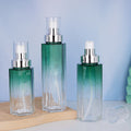 High-end vacuum dispensing bottle push-type hand cream body lotion facial cleanser cosmetics customized empty bottle