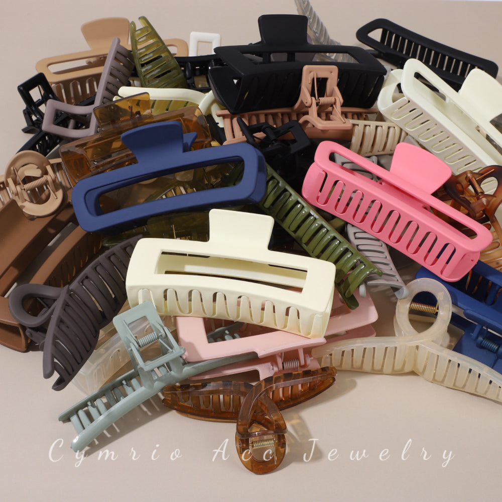Classy sense of exquisite back head hair clip large hairpin female summer hair volume shark clip hair headwear hair accessories