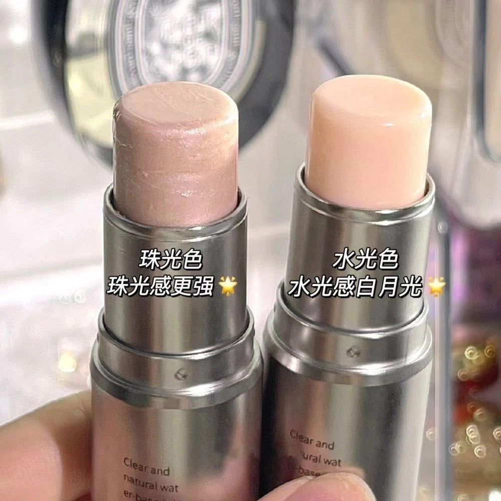 Kashiel highlight stick water glow skin repair stick water glow stick women nature brightening fine shimmer shadow pseudo makeup blush cream