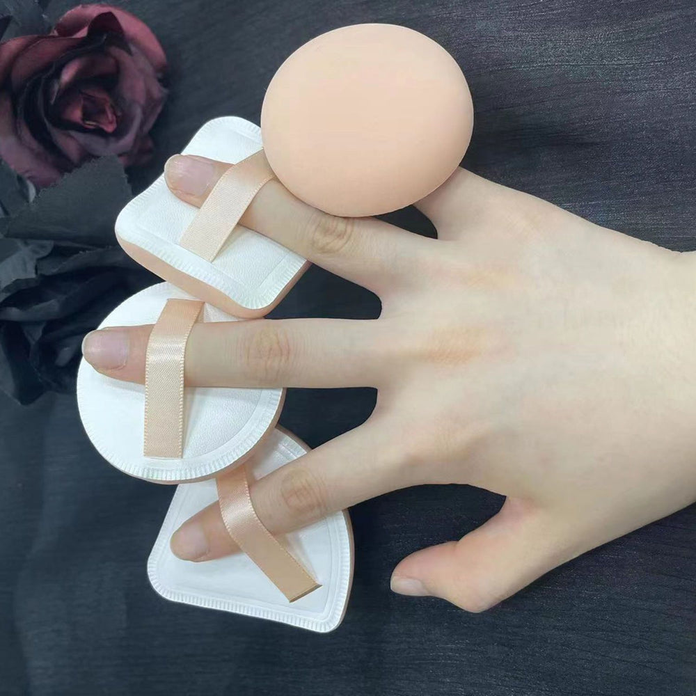 Cotton candy puff air cushion powder bottom liquid special beauty egg triangular square makeup puff sponge powder puff dry and wet use