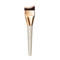 Jonbos fishtail foundation brush - ultra-thin flat head, makeup artist-grade concealer brush (minimal product absorption)