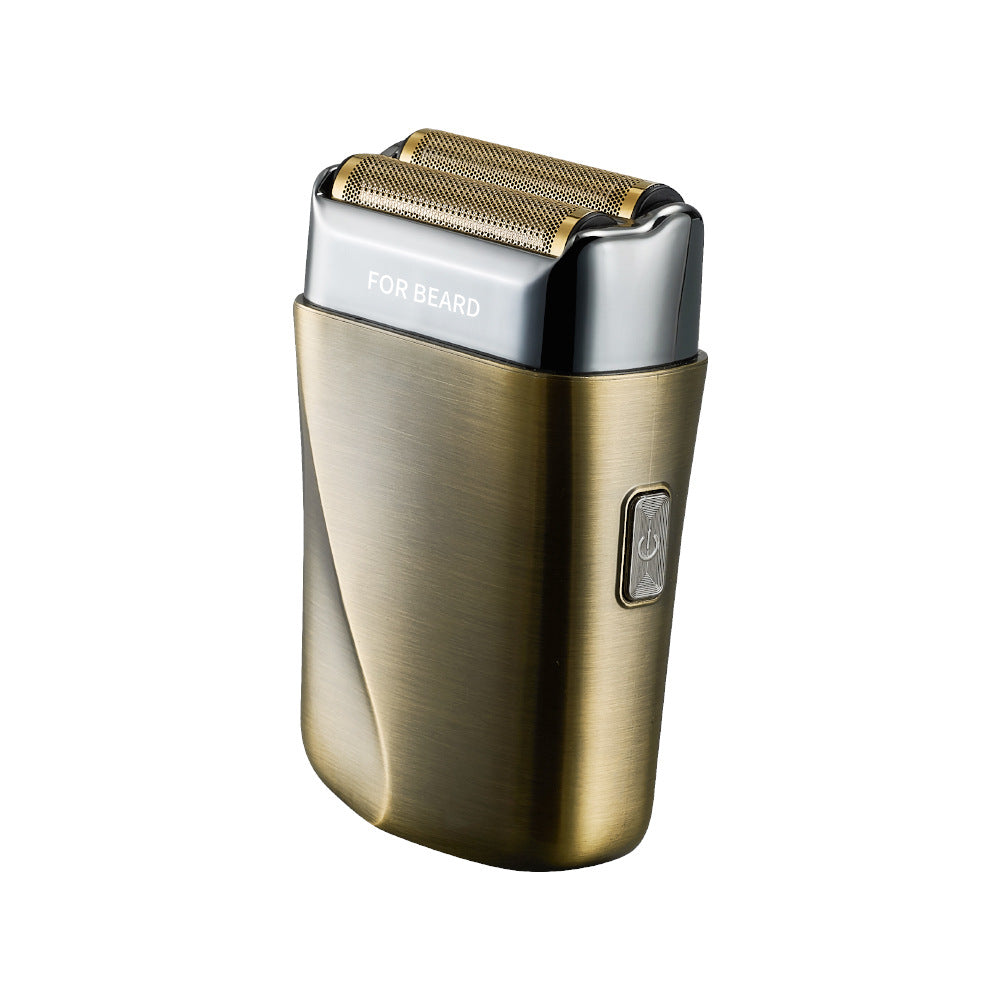 Whitening device, shaving and hairdressing, dual-purpose electric hairdressing device, shaver, reciprocating small square box, high and low head razor