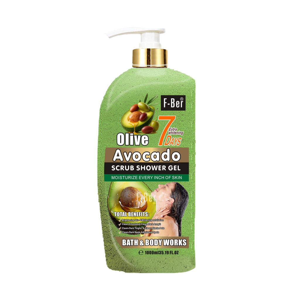 fruit scrub shower gel - moisturizing, deep cleansing, brightening carrot body wash 1000ml - for international trade