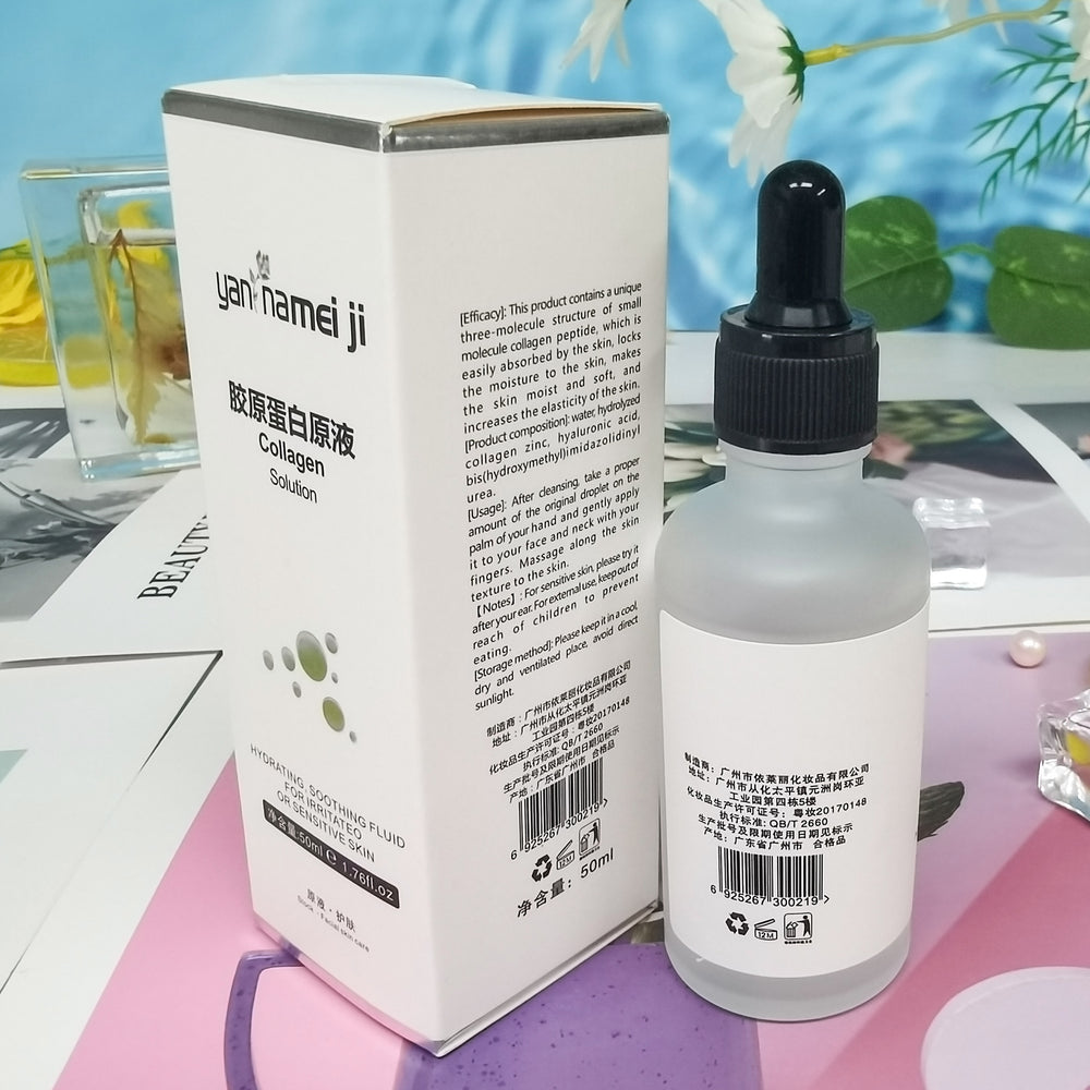 collagen facial serum - soothing, brightening, hydrating, firming, anti-wrinkle serum - hot selling essence - wholesale for export