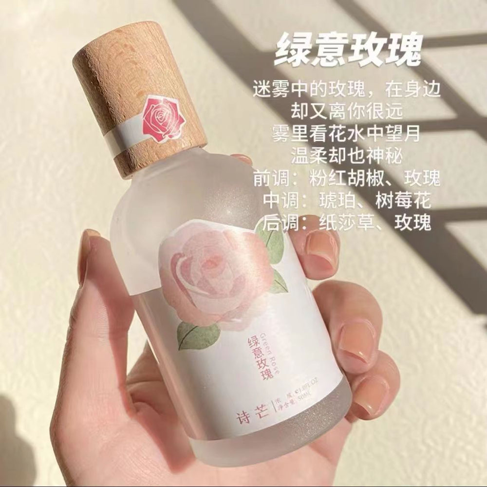 Shimang forest story women's perfume - naturally fresh, light fragrance, rose & peach, student-friendly, niche vietnamese perfume