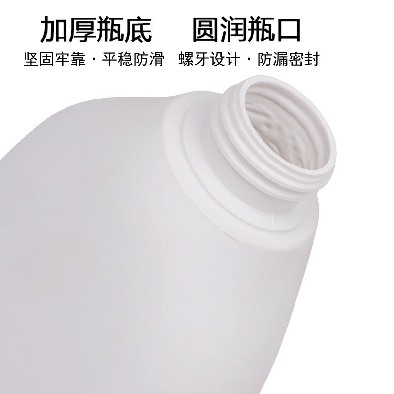 Pe mousse bottle lotion plastic bottle 300/500ml foam bottle baby foam hand soap bottle facial cleanser