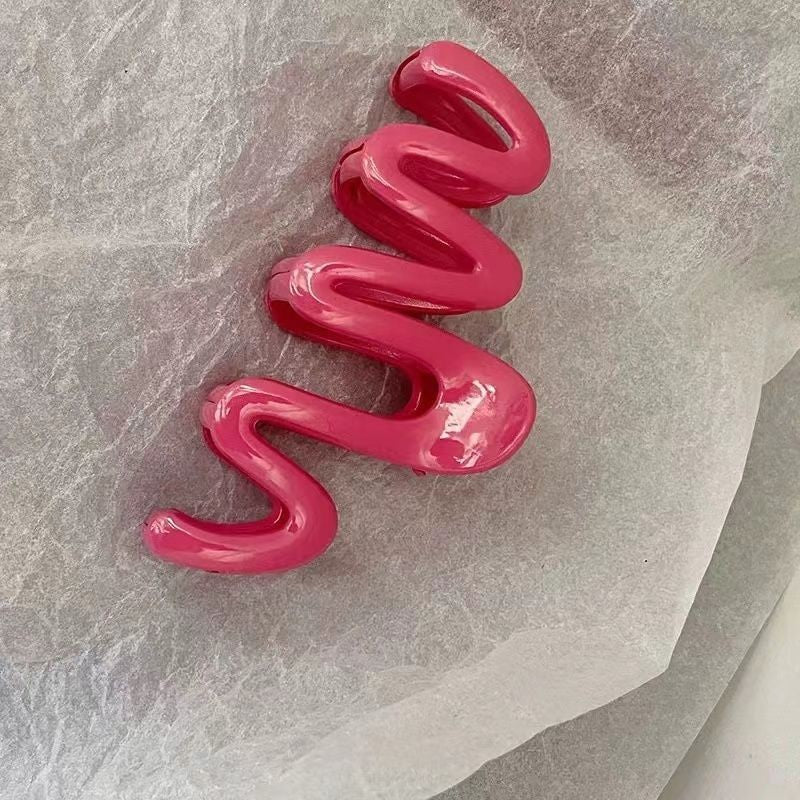 Korean autumn/winter premium hair clips - exquisite claw clips for updos, large size shark clips for thick hair, women's hair accessories