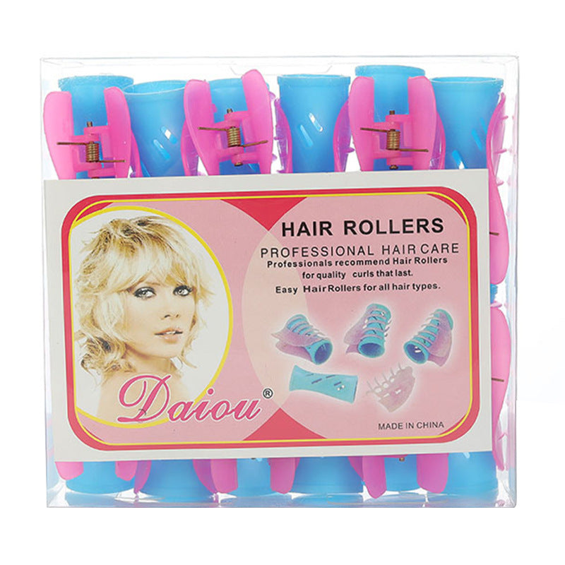 New shark clip hair curler heatless curling iron air bangs curling root fluffy clip curling tool cross-border hot selling