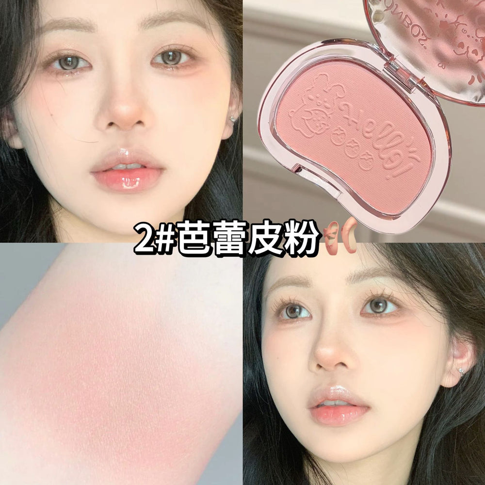 Makeup jonbos midsummer milk atmosphere blush expansion and shrinkage color nature nude makeup enhance complexion contour rouge