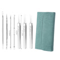 New hot-selling stainless steel acne needle acne clip suit cell clip acne needle suit beauty tool wholesale