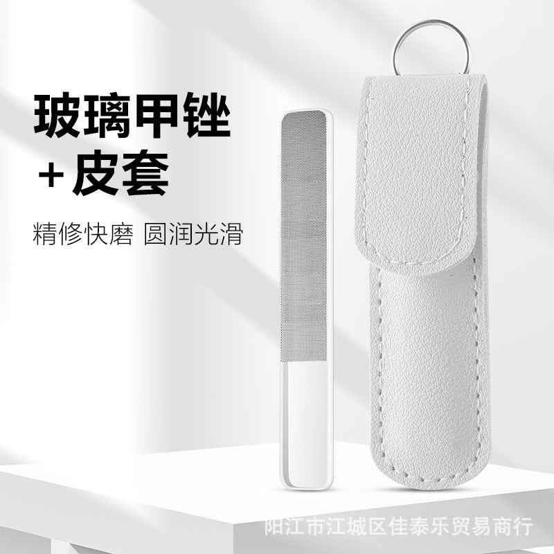 Ready-to-ship nano glass nail file - shaping, sanding, polishing strip - double-sided crystal sanding file - nail art tool