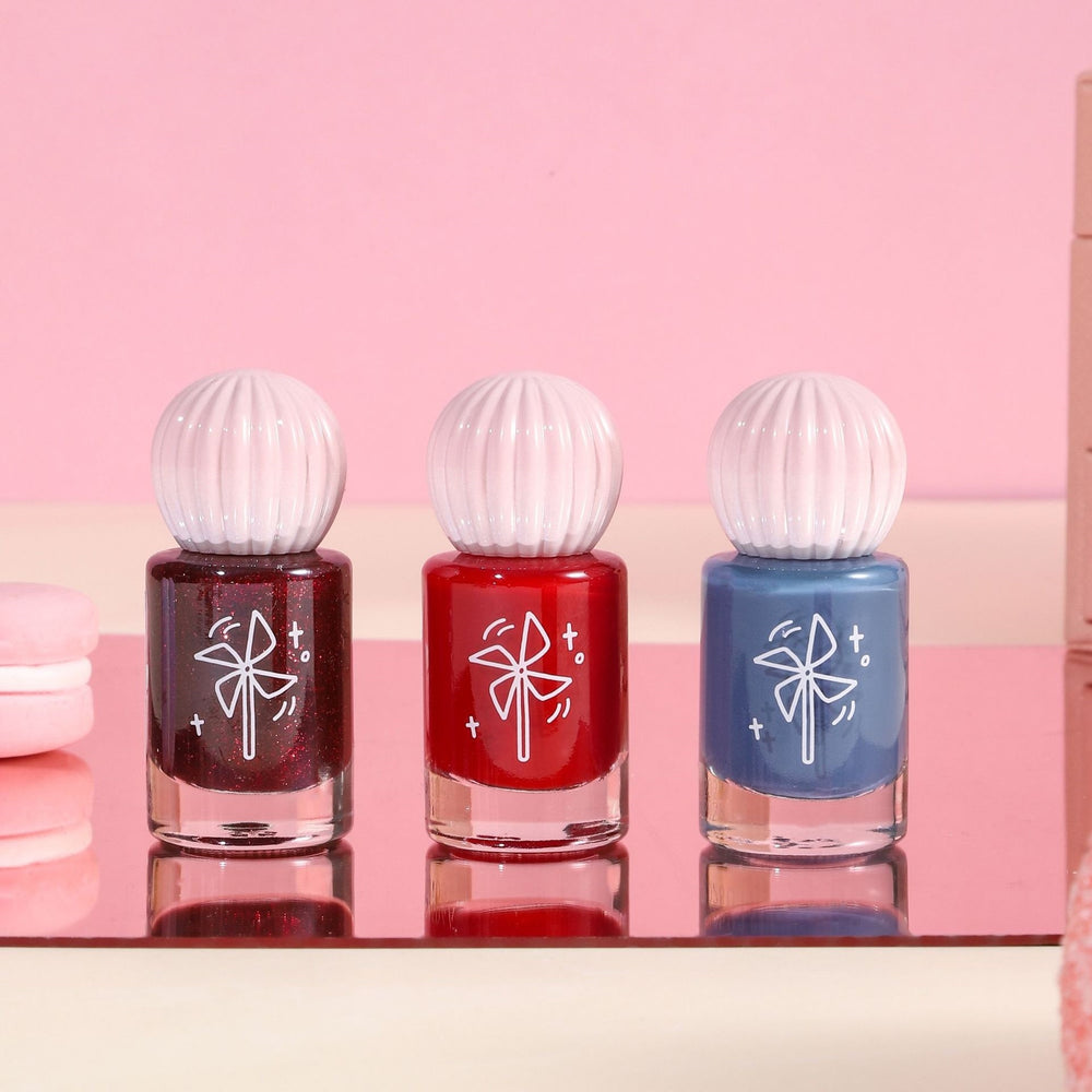 Bk nail polish - oil-based, peel-off, no-bake, quick-drying, colorful bottles - brick & mortar, student nail polish, summer new arrivals