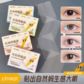 Jonbos double eyelid tapes - one-step application, lace design, invisible & natural, strong support, beautiful eyes