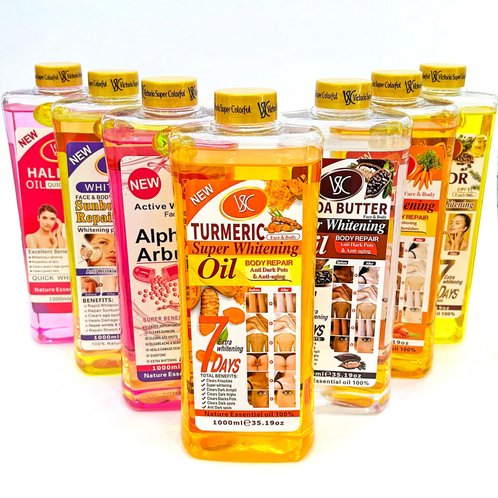 turmeric essential oil 1000ml - body, face & joint massage heating oil - wholesale for export