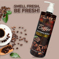 exclusive brightening and moisturizing coffee scrub shower gel to remove chicken skin bubble shower gel for smooth skin wholesale