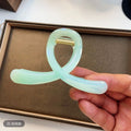 Colorful figure eight clip green [10cm]