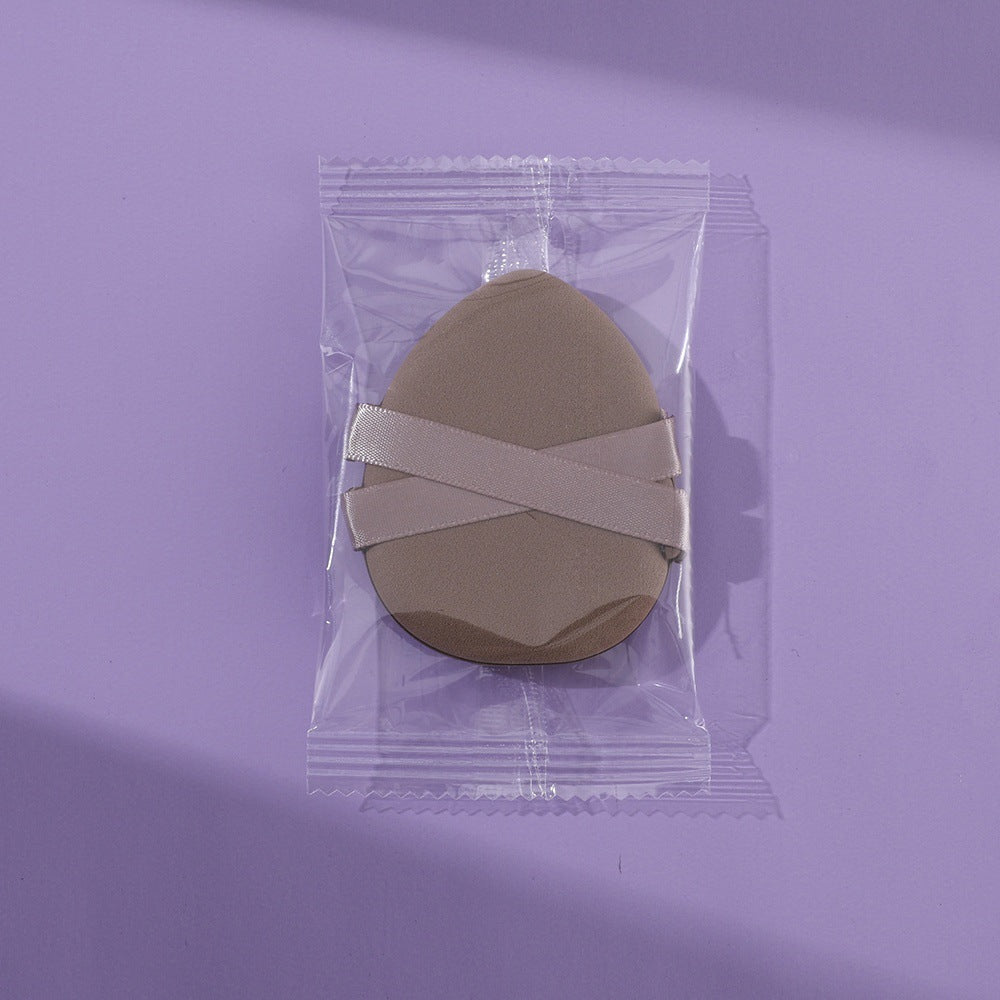 Thickenedsoft double ribbon air cushion puff dry and wet dual-use makeup application and easy to eat powder double bandage makeup puff