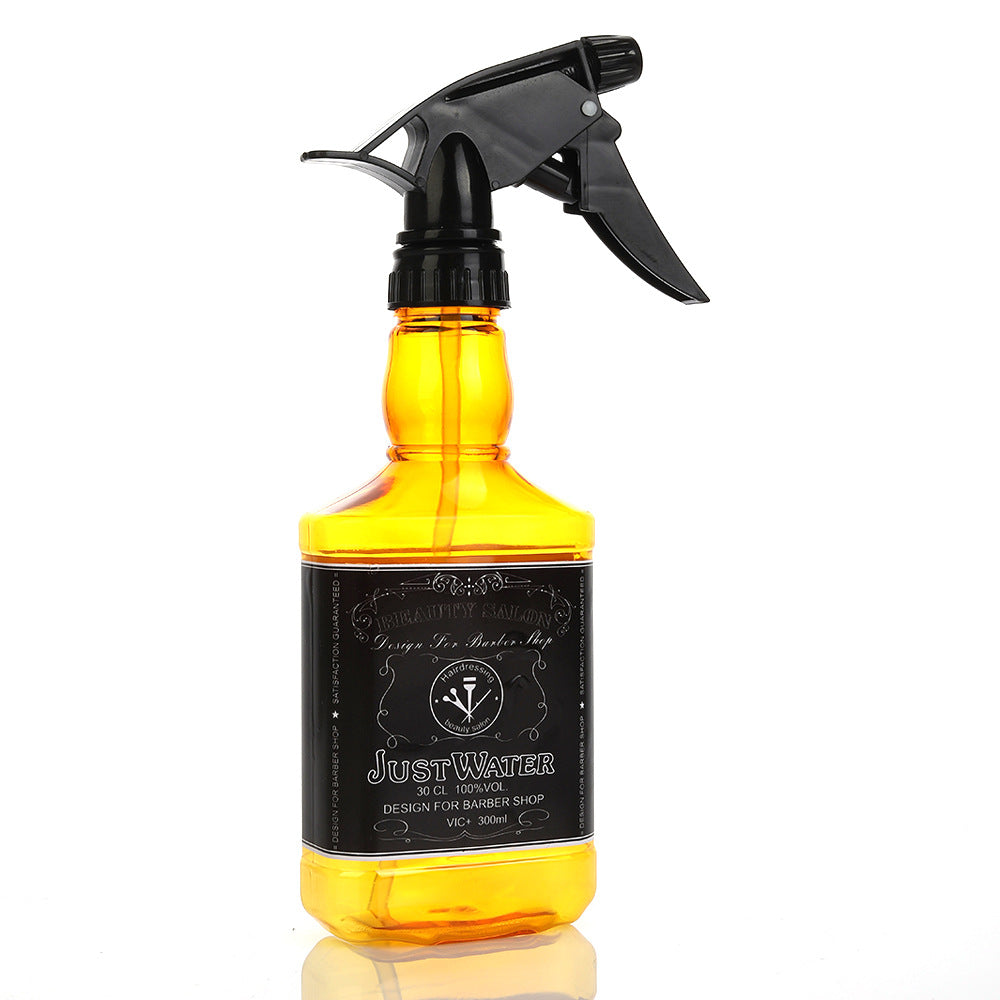 Hair salon retro spray bottle - home use capacity, hair moisturizing spray bottle, hairdressing tool, 300ml high-pressure spray bottle