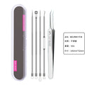 Super sharp 4-pin + super sharp sandblasted no. 5 oblique clip + plastic box