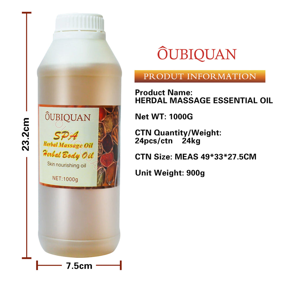 hot-selling menair natural plant comfy basics oil spa full body massage open back jojoba oil export wholesale