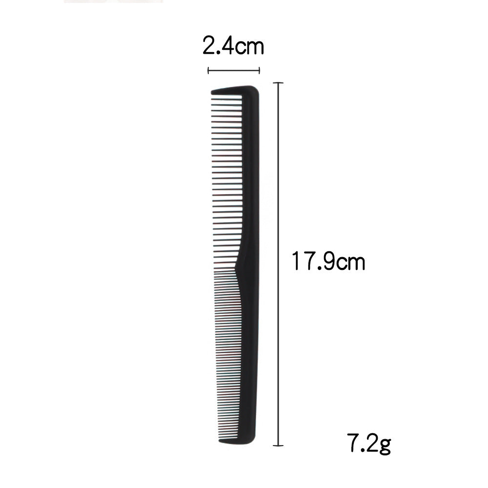 Hairdressing comb cross-border various combs barber shop special comb pointed tail dual-purpose oil head comb can be printed with logo and fixed color