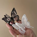 Forest style super fairy stereo butterfly hair clip for women new arrivalclassy side clip side duckbill clip girl elegant hairpin hair accessories