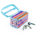 Hair curling iron, pearl cotton swab, universal cold perm curling iron, universal curling iron, rubber rod suit
