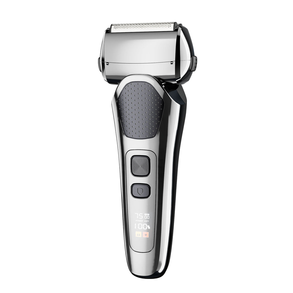 electric reciprocating shaver, rechargeable digital display electric beard trimmer, fully washable portable razor