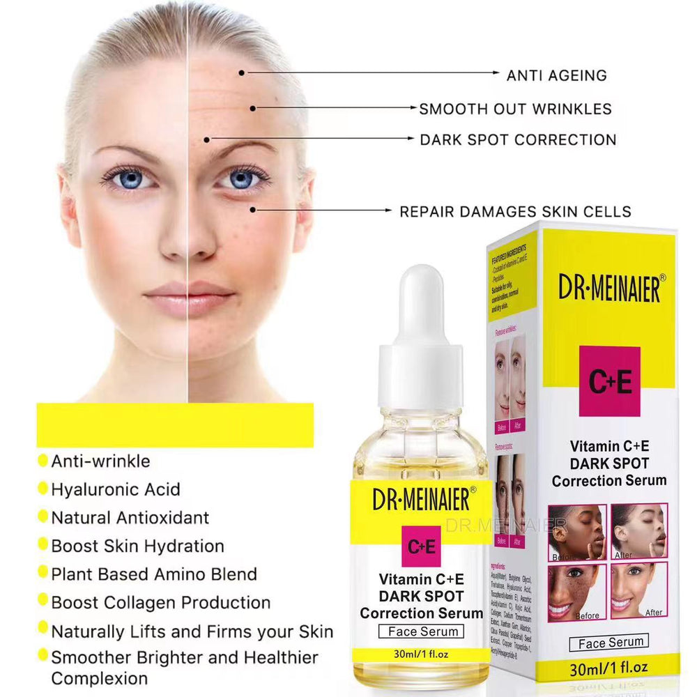 vcve vitamin c brightening skin facial hand foot essence dark spot serum brightening serum