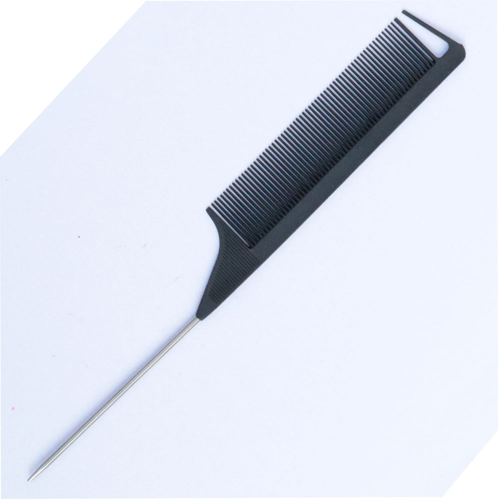 Hot-selling hairdressing comb, highlighting comb, beauty styling comb, steel needle plastic comb, hairdressing comb, hair salon hairdressing tool