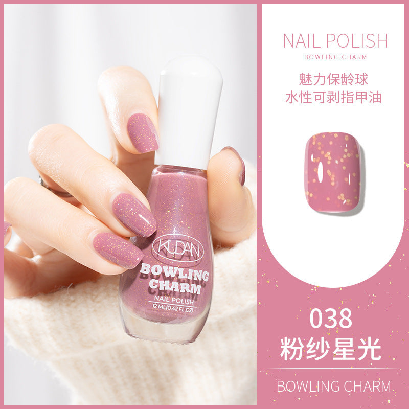 Kudan nail polish 12ml water-based no-bake long-lasting kosela light fragrance new cross-border best selling 40 colors
