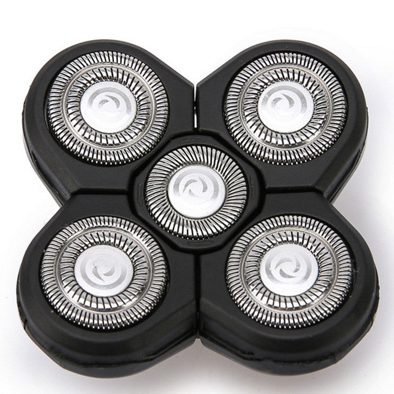Five-head spare razor head blade accessories shaving head machine self-shaving hairdresser wholesale electric for home