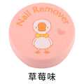 Bk new fruit scented 48-piece oil-based nail polish remover wipes, moisturizing nail polish remover cotton pads, cleansing cotton pads - wholesale box