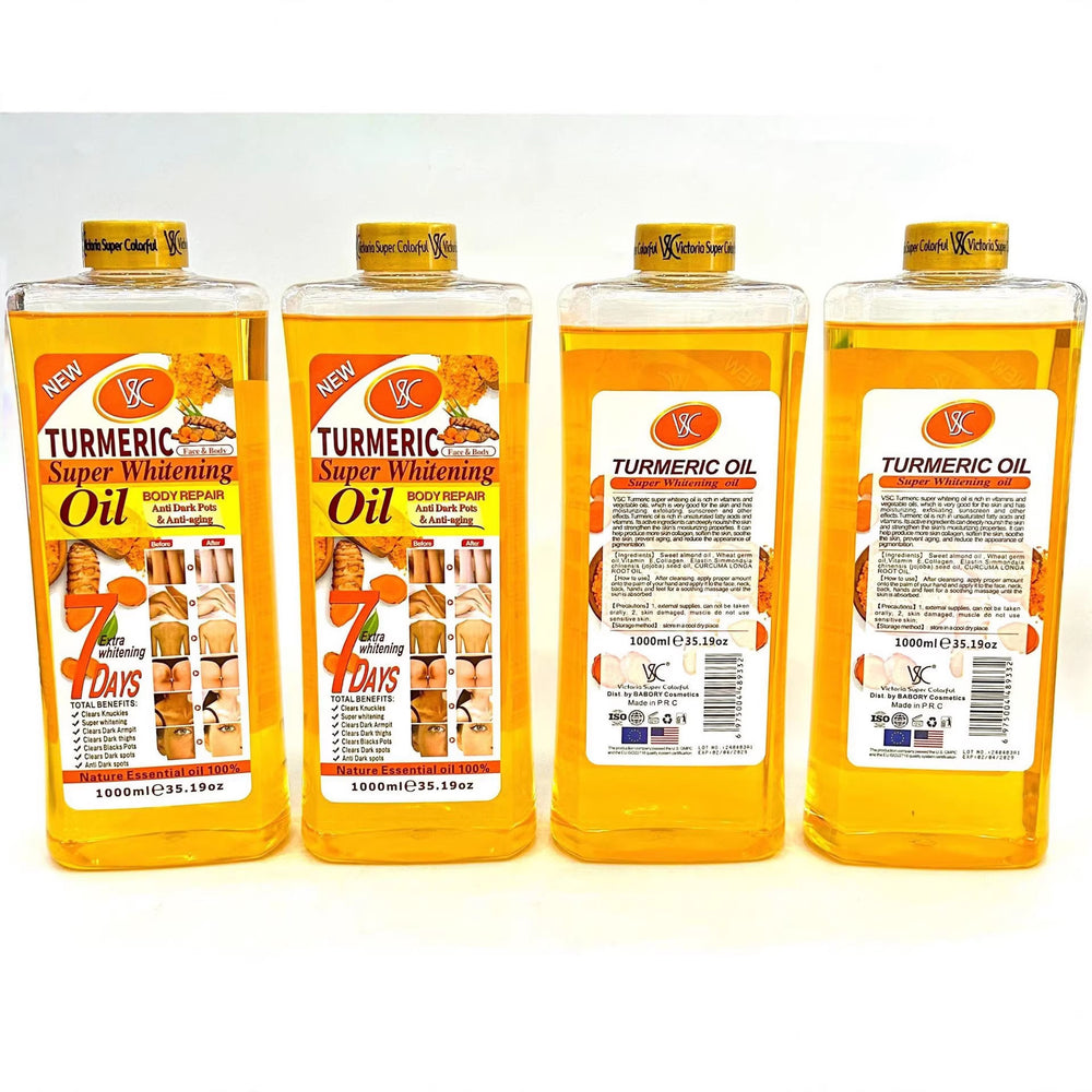 bestseller: turmeric oil 1000ml - turmeric essential oil for body & face, skincare massage oil