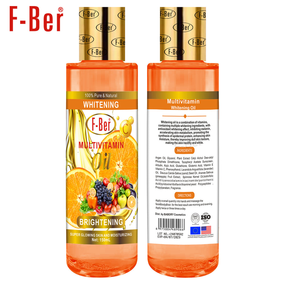 skin brightening fruit vc moisturizing essential oil whitening oil massage oil moisturizes and brightens the whole body