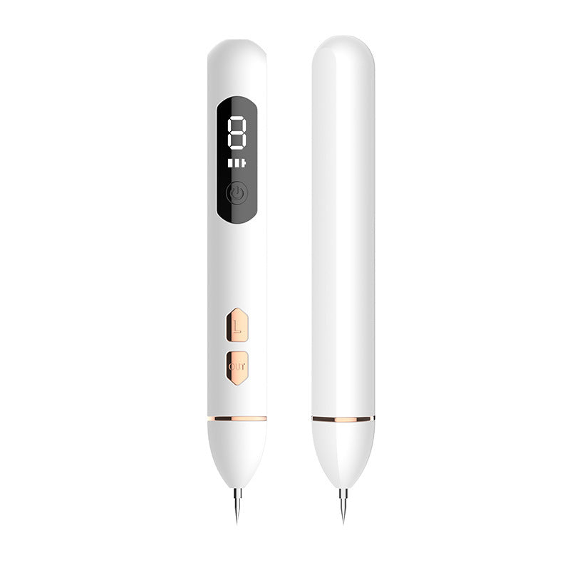 russian hot-selling electric mole spot pen, small white spot removal, laser spot removal, metal body beauty pen