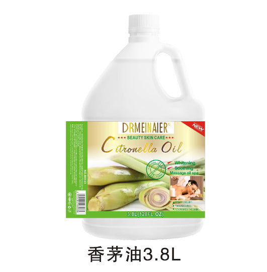 3.8l large bucket massage oil floral fruity brightening facial & body moisturizing olive oil lavender essential oil spa oil