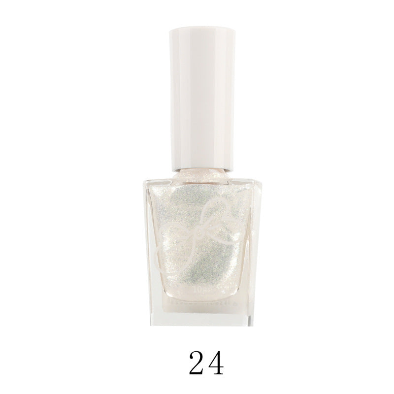 Fall and winter new color nail polish whitening oily non-peelable long-lasting nude black white nail polish wholesale