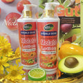 molato fruit and vegetable moisturizing lotion - hydrating, brightening, refreshing, non-greasy, nourishing carrot body lotion 500ml